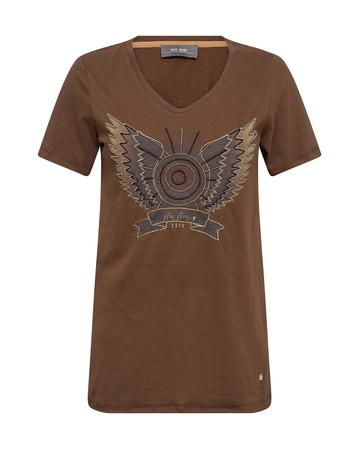 MOS MOSH | GETHI O-SS TEE - RAIN DRUM 165350