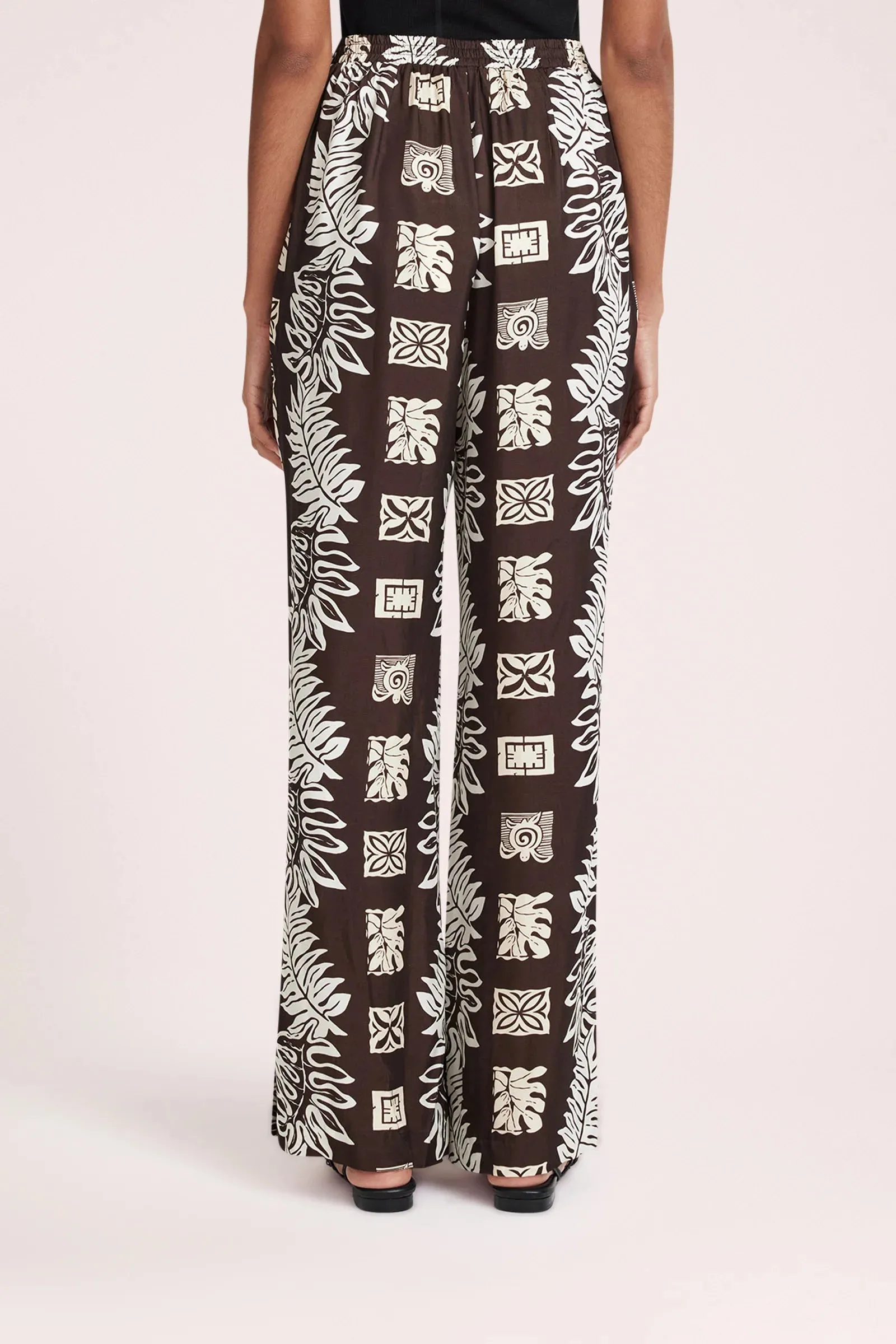 NUDE LUCY -  Lago Cupro Pant - TORTUGA
