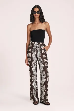 NUDE LUCY -  Lago Cupro Pant - TORTUGA