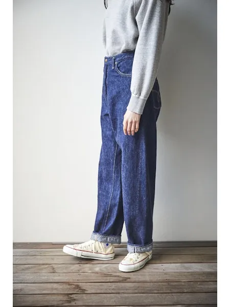orSlow Women's Standard High Waist Selvedge Denim (Jasmin) - One Wash