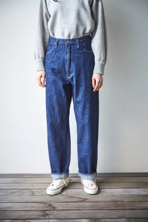 orSlow Women's Standard High Waist Selvedge Denim (Jasmin) - One Wash