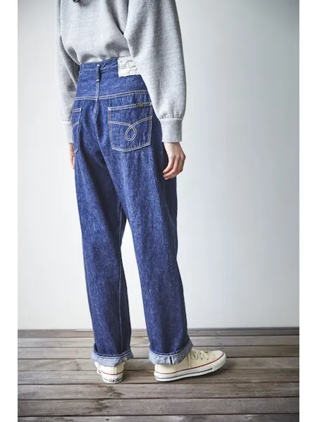orSlow Women's Standard High Waist Selvedge Denim (Jasmin) - One Wash