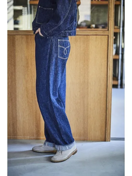 orSlow Women's Standard High Waist Selvedge Denim (Jasmin) - One Wash