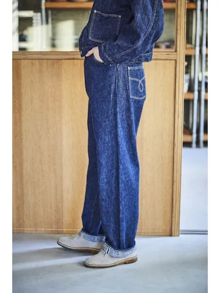 orSlow Women's Standard High Waist Selvedge Denim (Jasmin) - One Wash