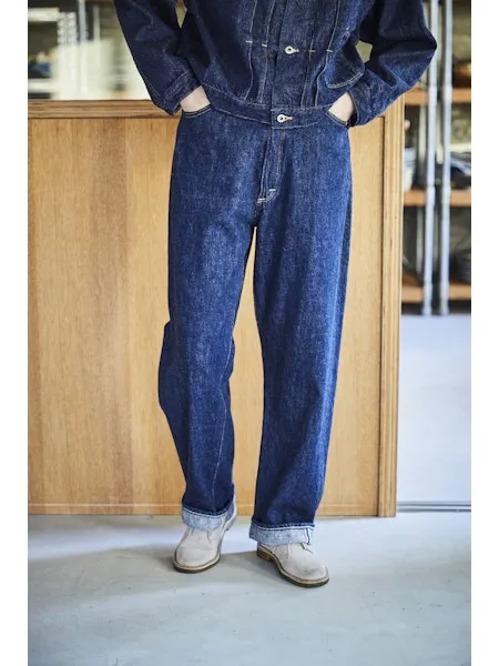 orSlow Women's Standard High Waist Selvedge Denim (Jasmin) - One Wash
