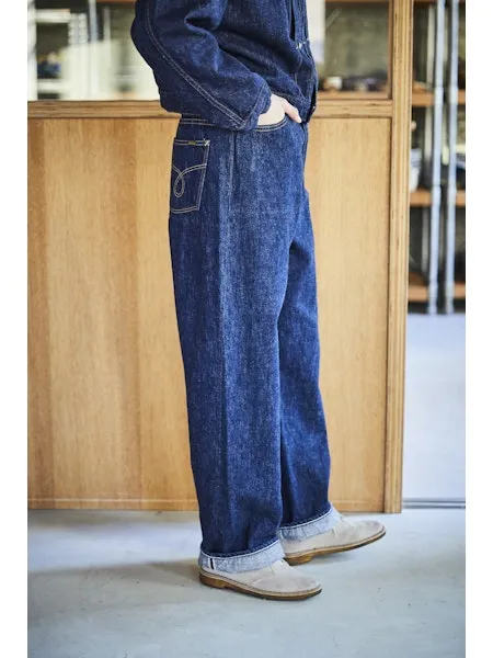 orSlow Women's Standard High Waist Selvedge Denim (Jasmin) - One Wash