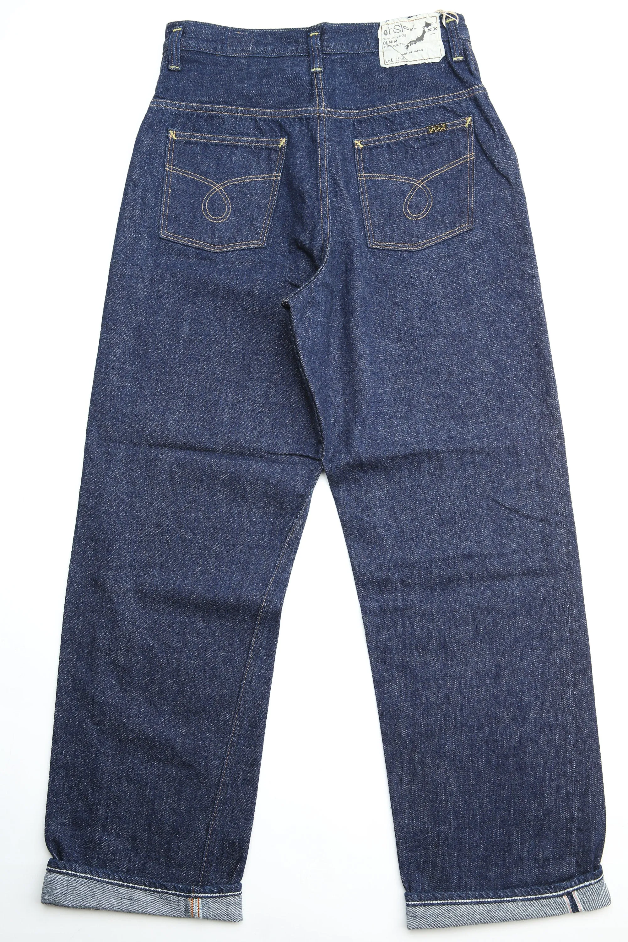 orSlow Women's Standard High Waist Selvedge Denim (Jasmin) - One Wash