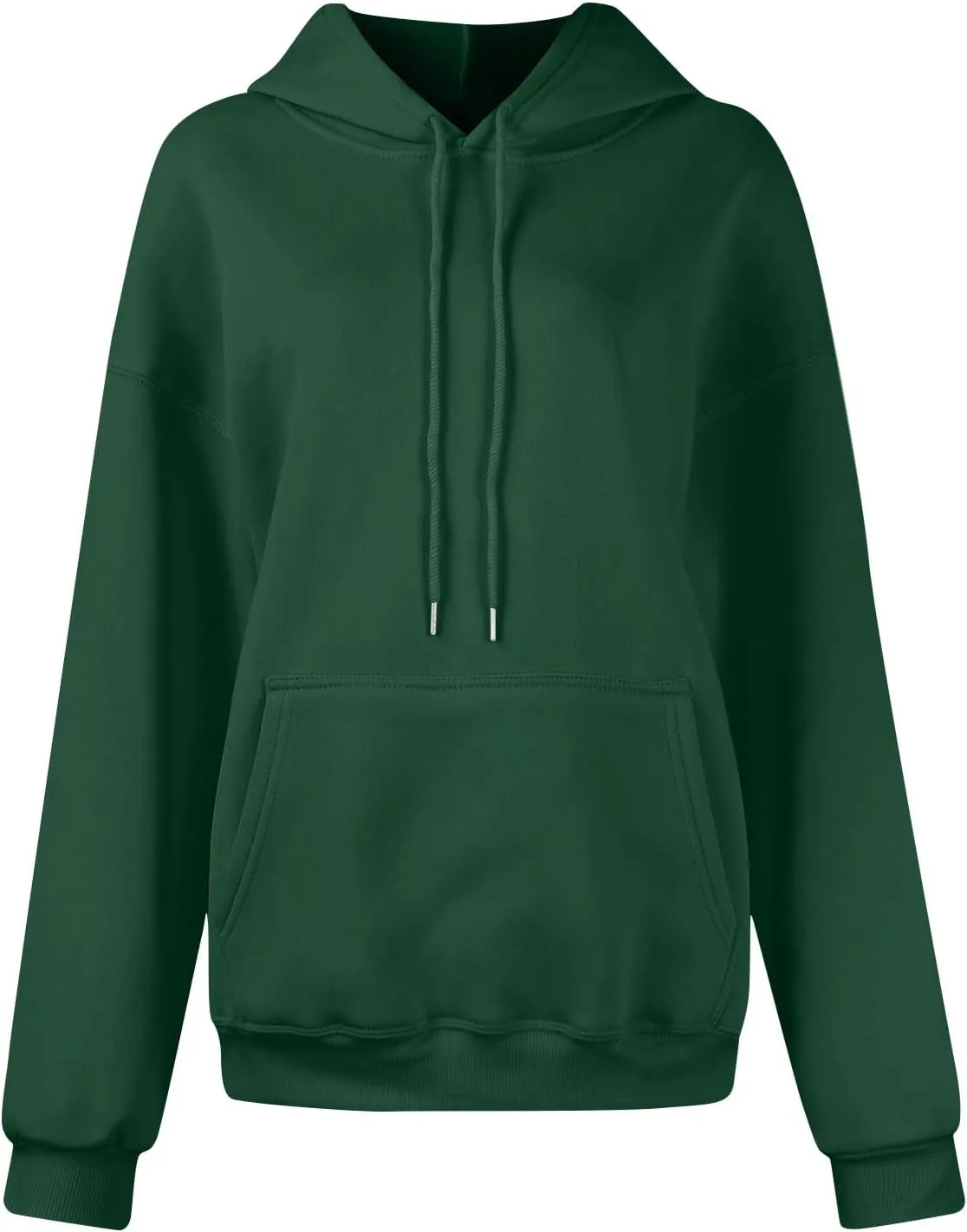 Oversized Hoodies For Women Drawstring Pullover Sweatshirt Trendy Winter Clothes Long Sleeve With Pockets