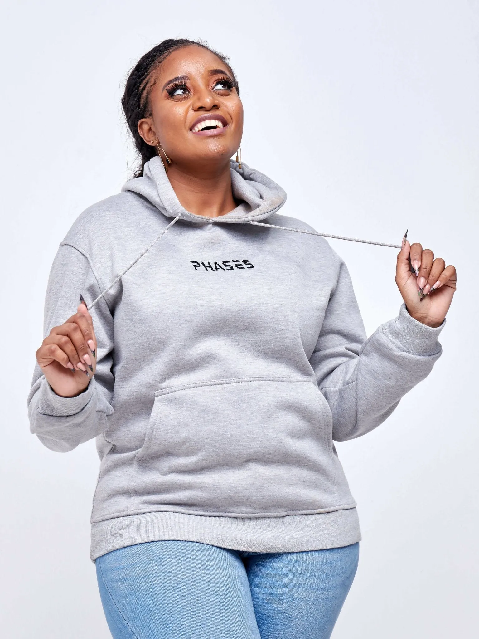 Phases Hoodies - Grey