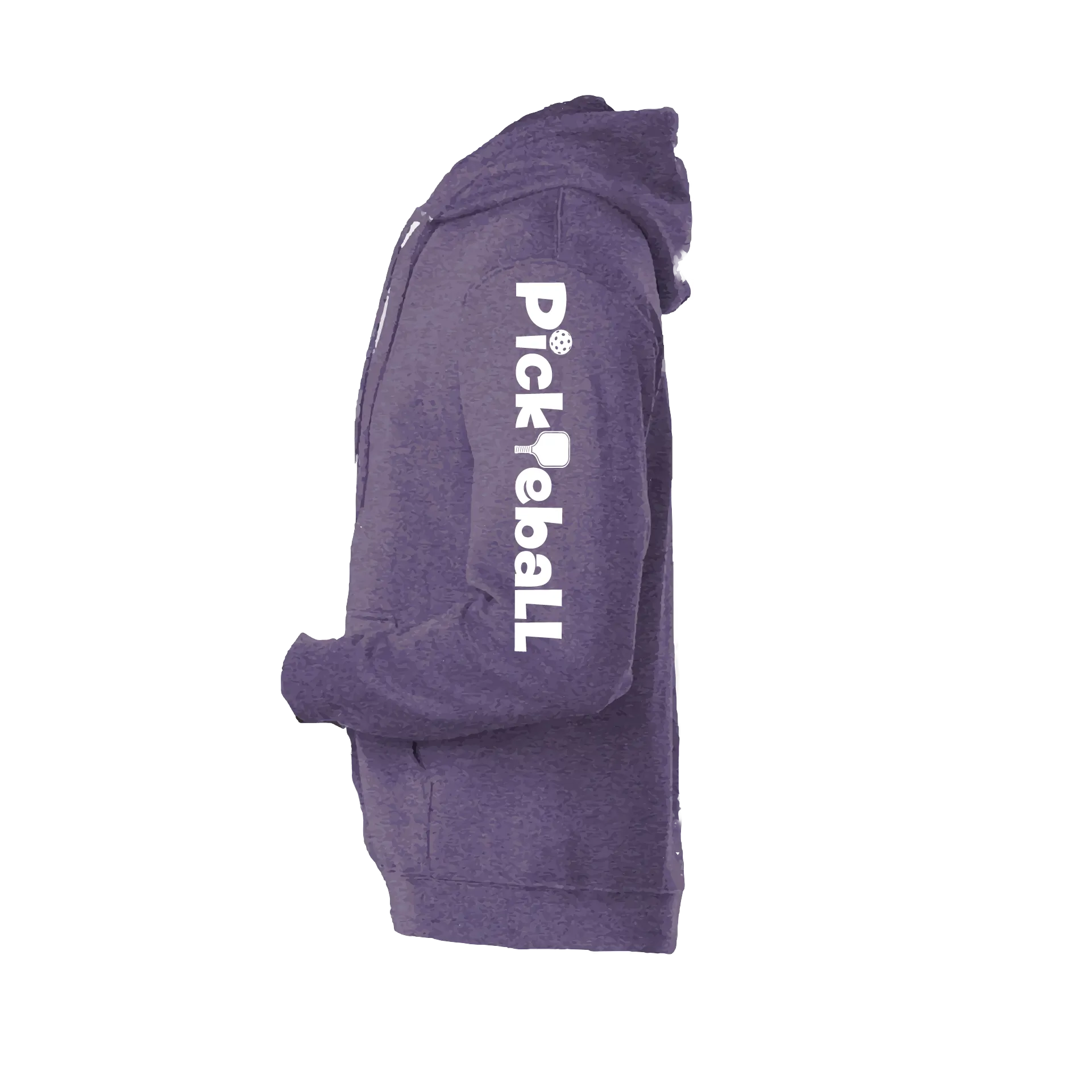Pickleball Horizontal (Customizable) | Women’s Fitted Hoodie Pickleball Sweatshirt | 50% Cotton 50% Poly Fleece