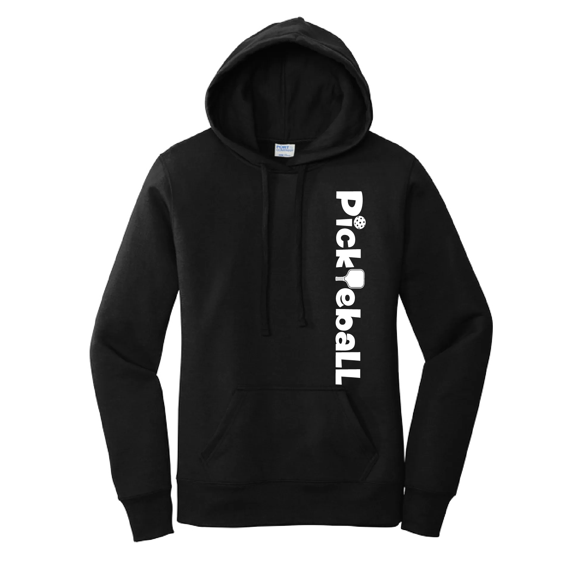 Pickleball Horizontal (Customizable) | Women’s Fitted Hoodie Pickleball Sweatshirt | 50% Cotton 50% Poly Fleece