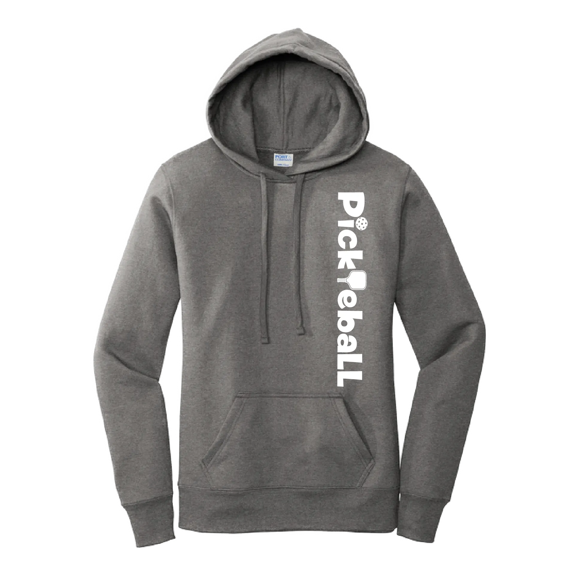 Pickleball Horizontal (Customizable) | Women’s Fitted Hoodie Pickleball Sweatshirt | 50% Cotton 50% Poly Fleece