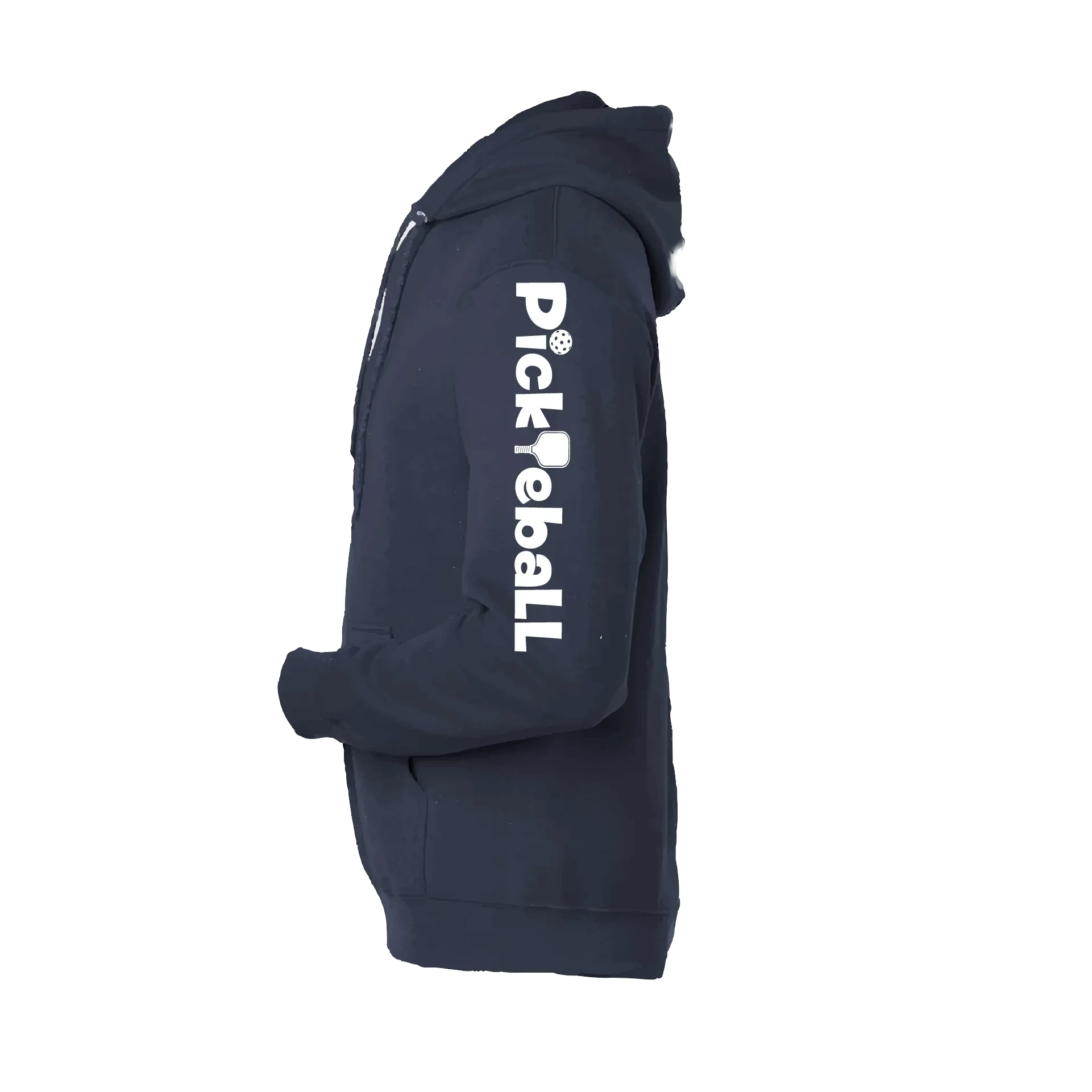 Pickleball Horizontal (Customizable) | Women’s Fitted Hoodie Pickleball Sweatshirt | 50% Cotton 50% Poly Fleece