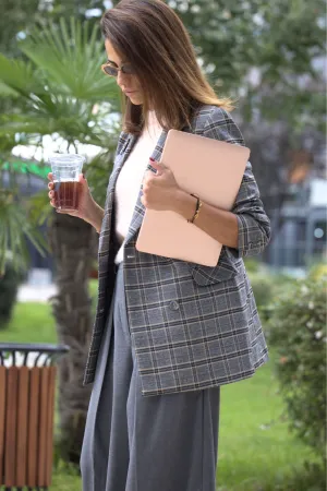 Plaid Blazer