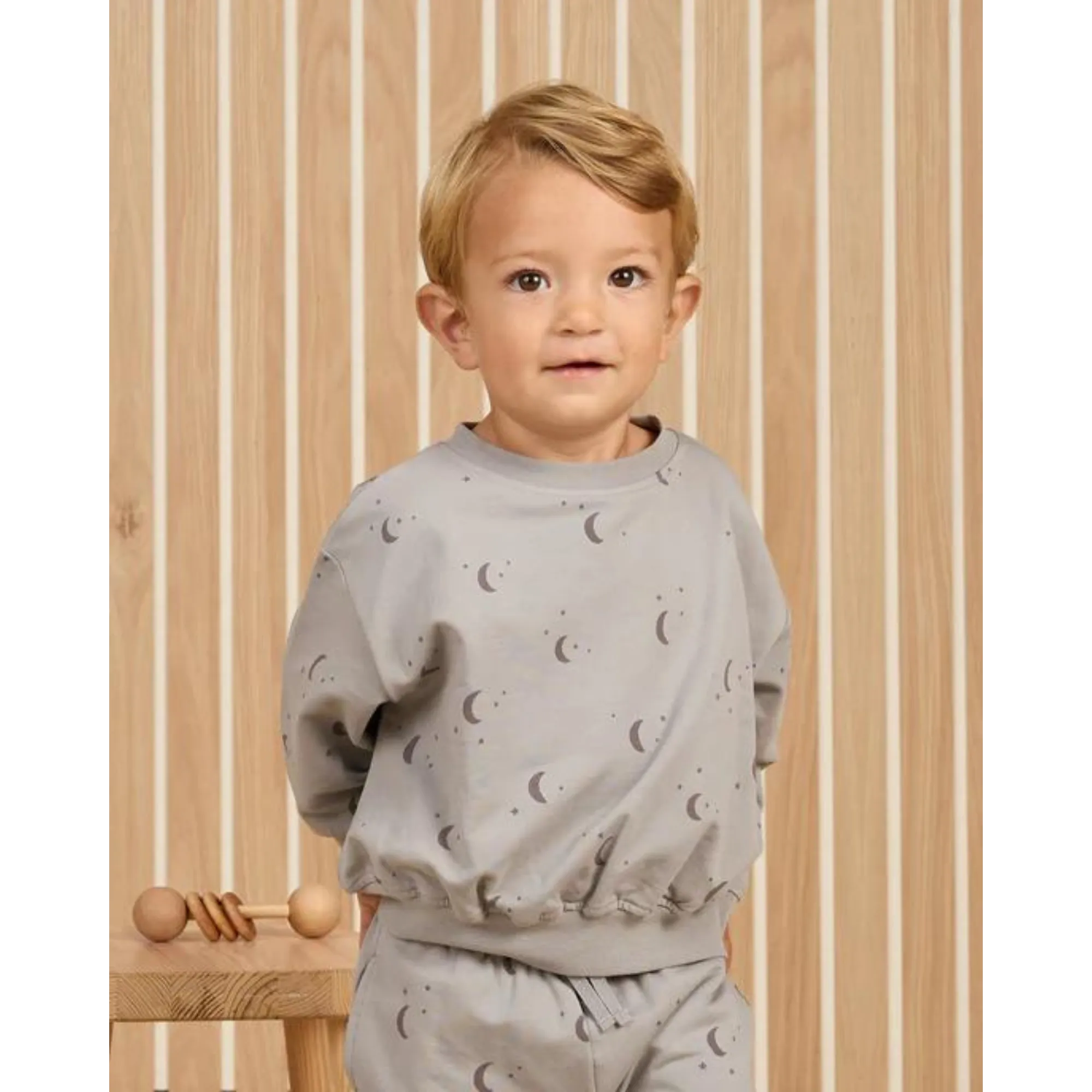 QUINCY MAE Relaxed Sweatpant - Moons