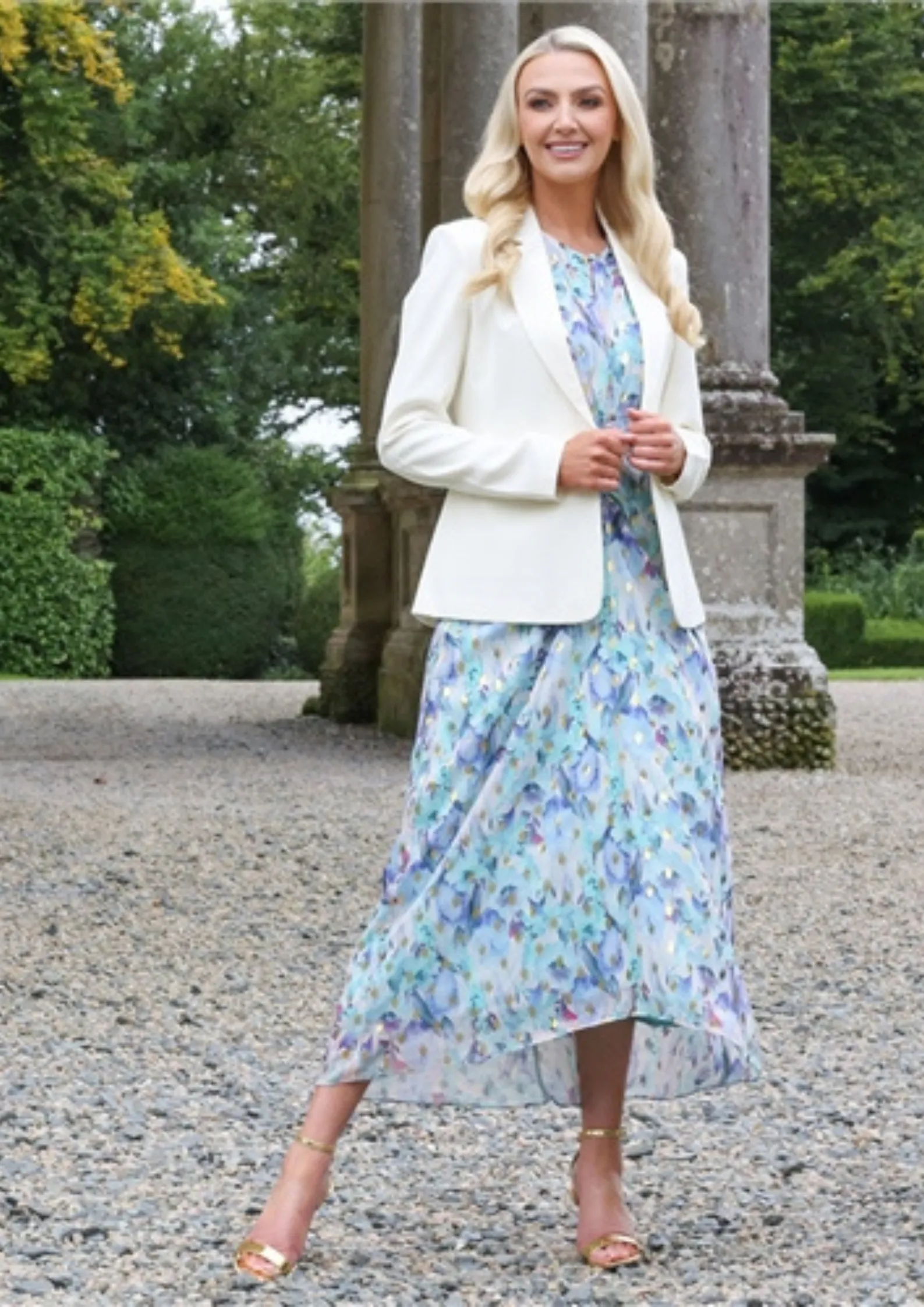 Rant & Rave Amara Blazer Cream