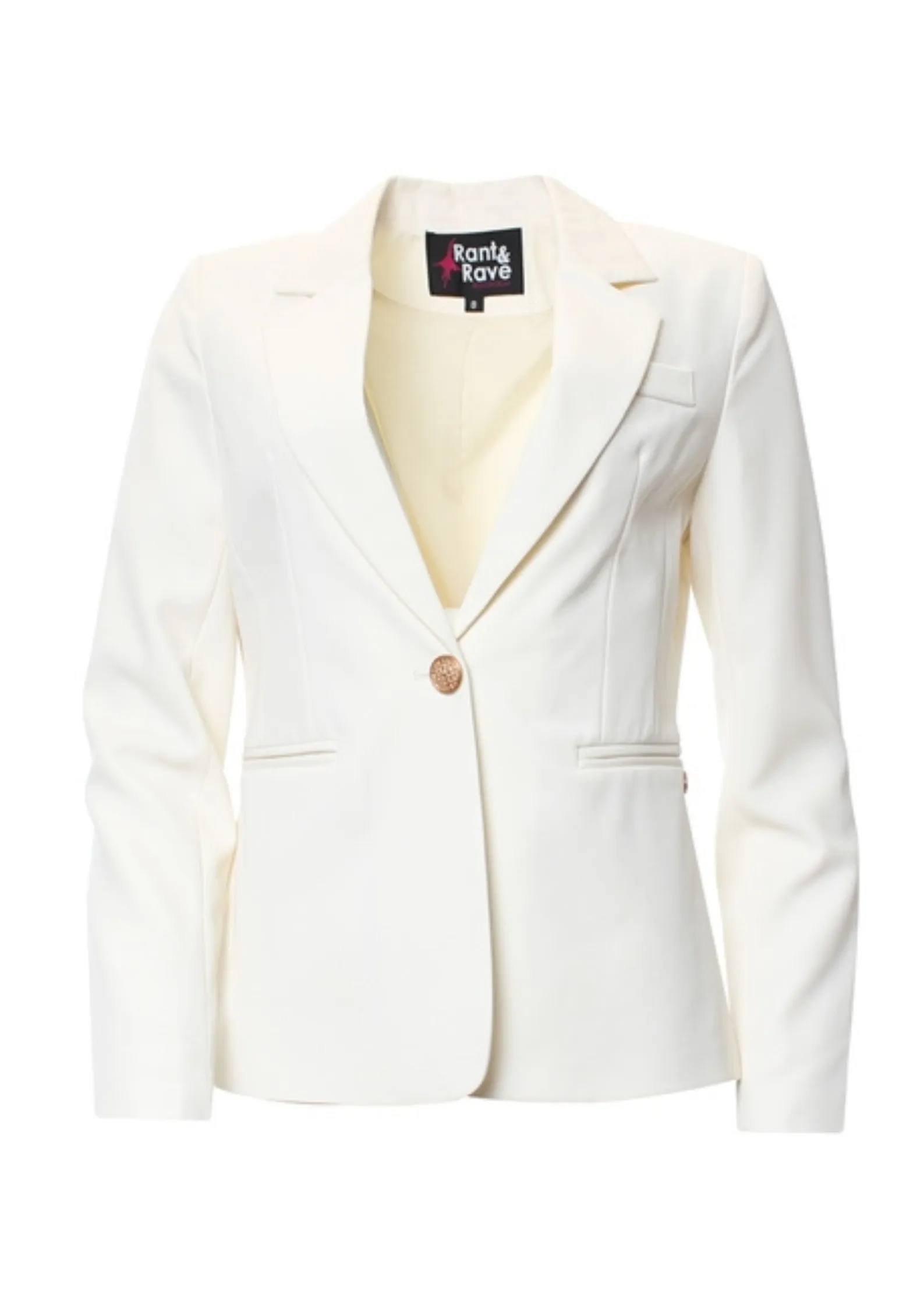 Rant & Rave Amara Blazer Cream