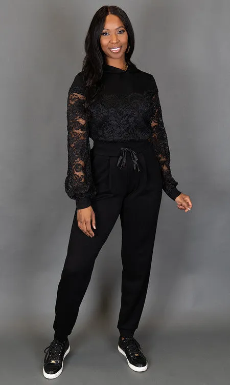 Relaxed Jogger - Black