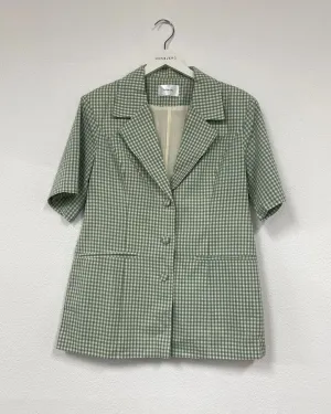 Sarah checked blazer