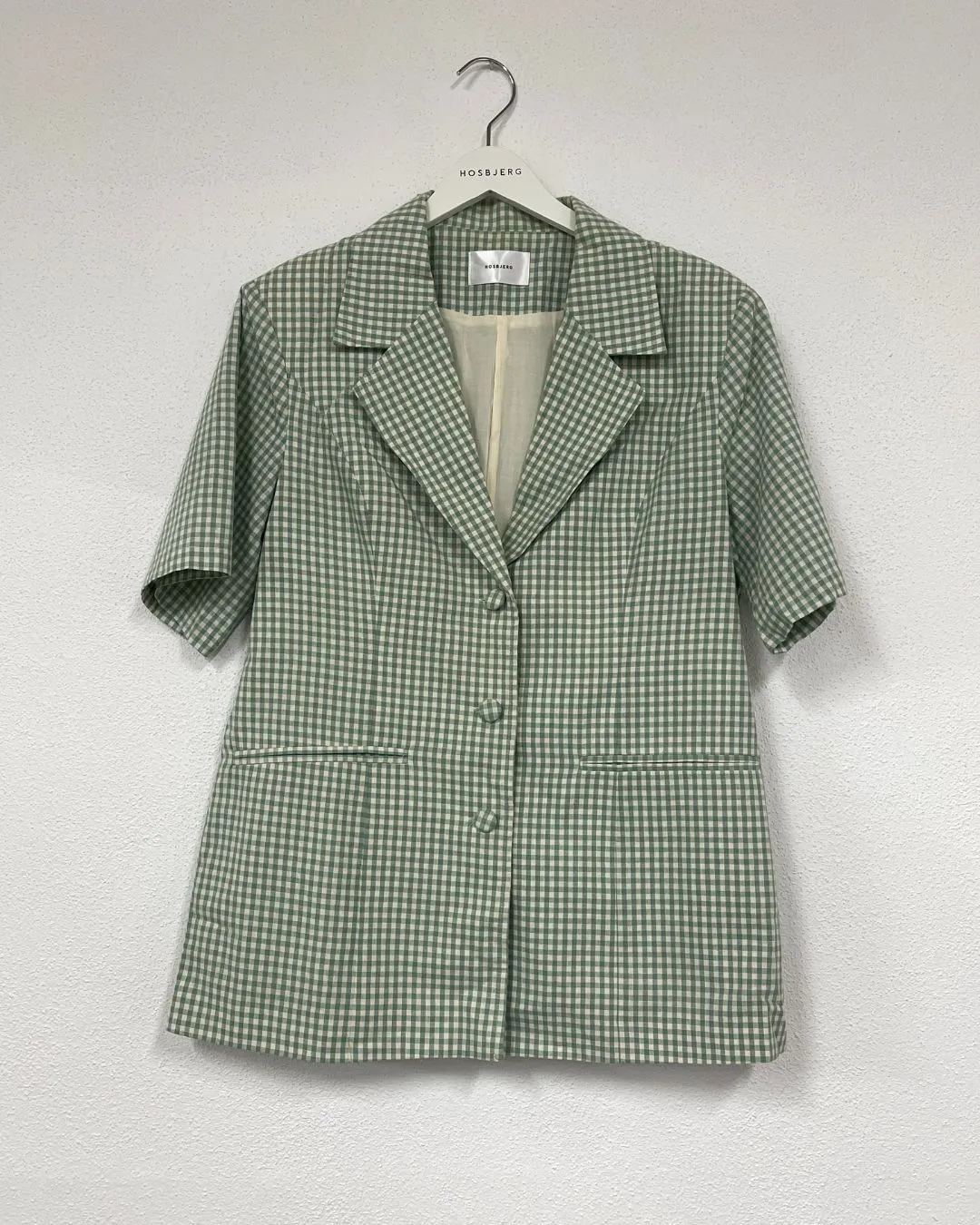 Sarah checked blazer