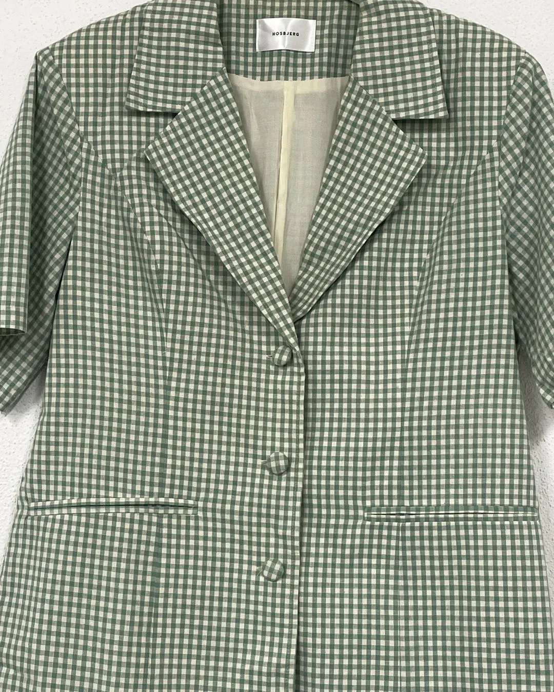 Sarah checked blazer