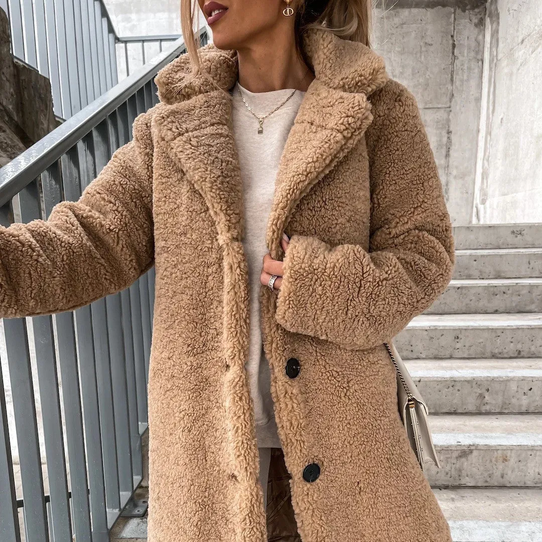 Seren - Long Fleece Coat