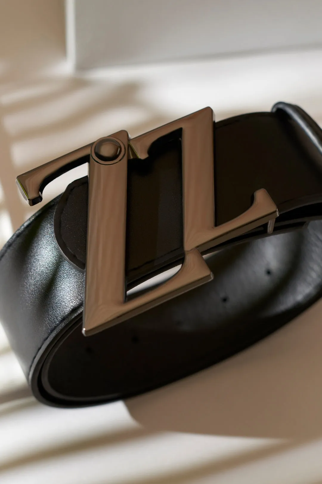 SHECZZAR Broad Waist Belt with Signature ZZ Buckle
