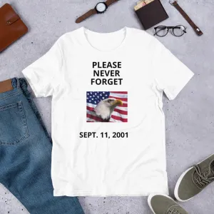 Short-Sleeve Unisex T-Shirt Never Forget 9/11