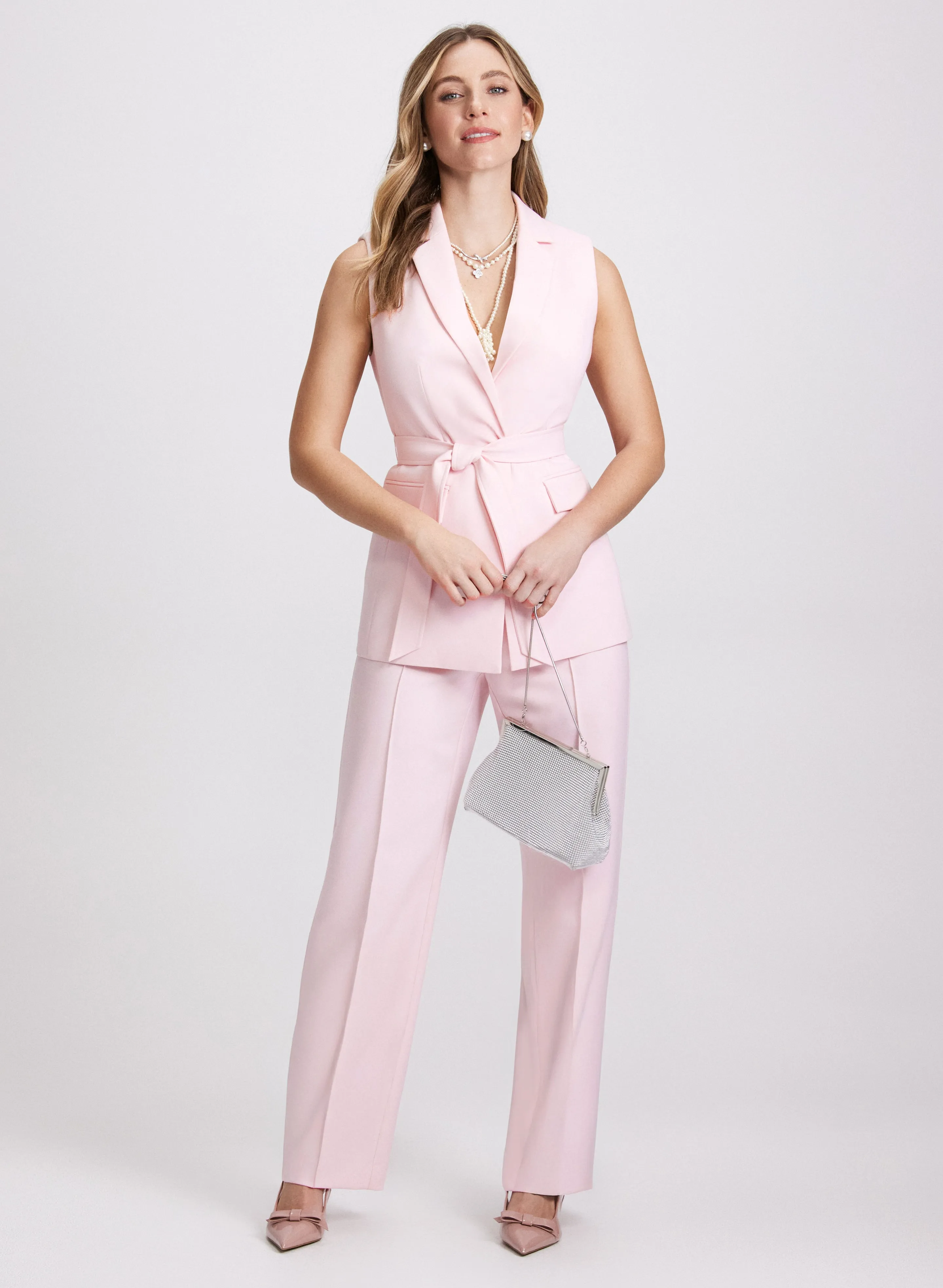 Sleeveless Long Vest