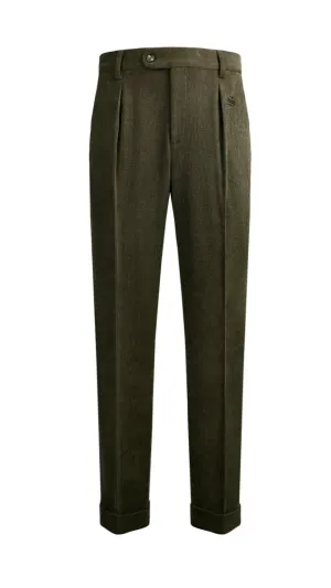 Stim - Khaki Classic Pants for Men