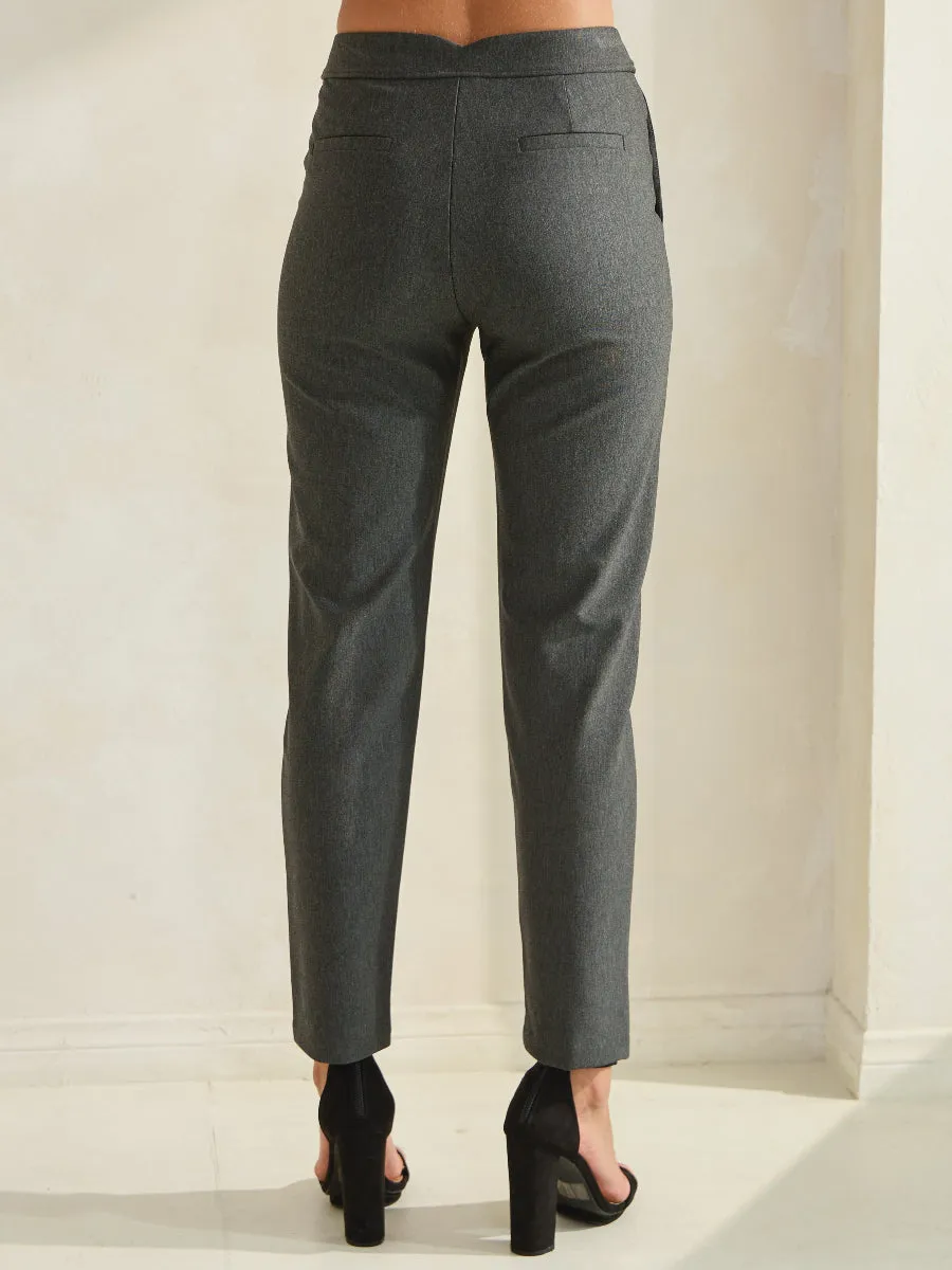 Stretch Slim Fit Ponte Pants