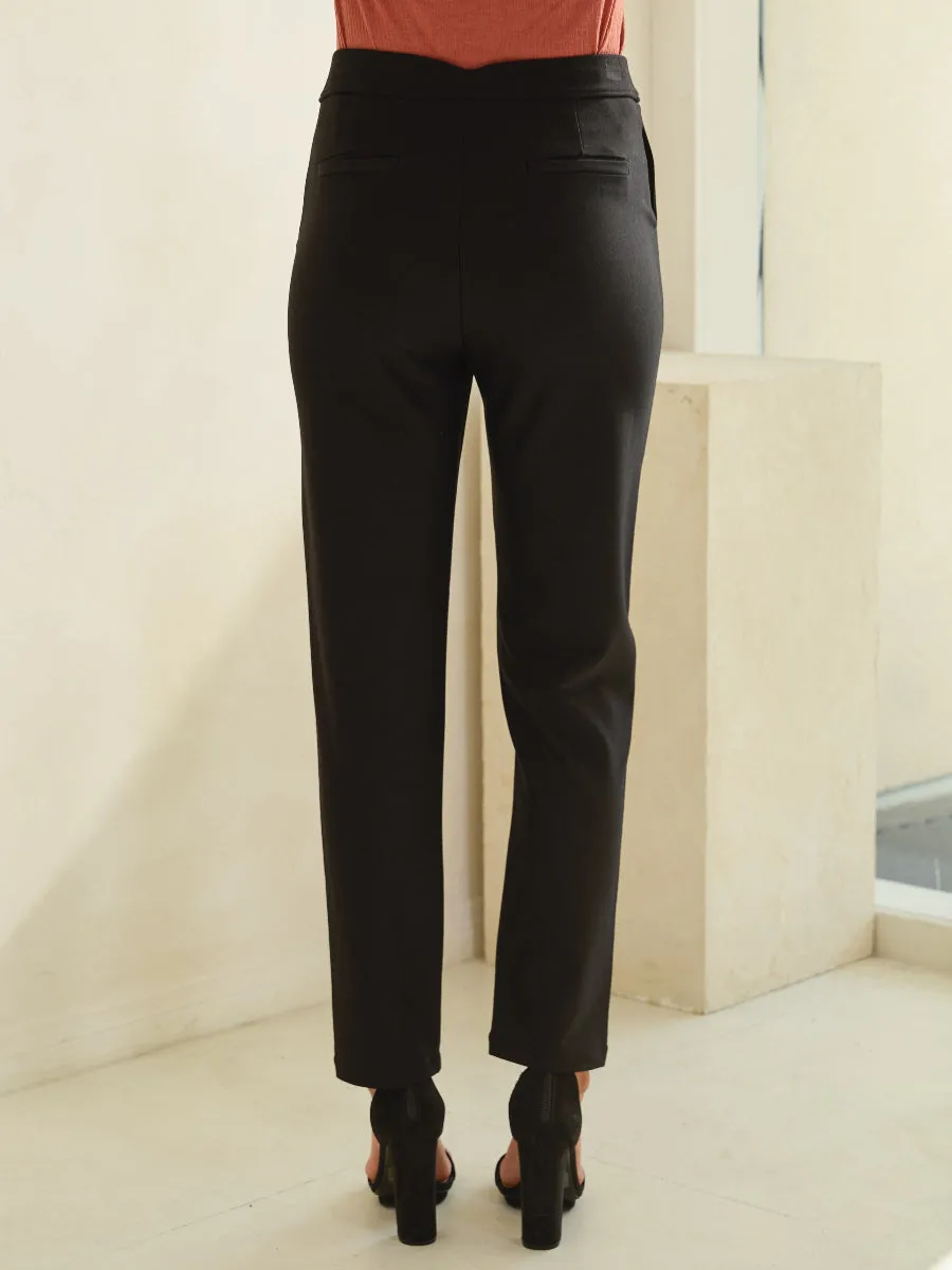 Stretch Slim Fit Ponte Pants
