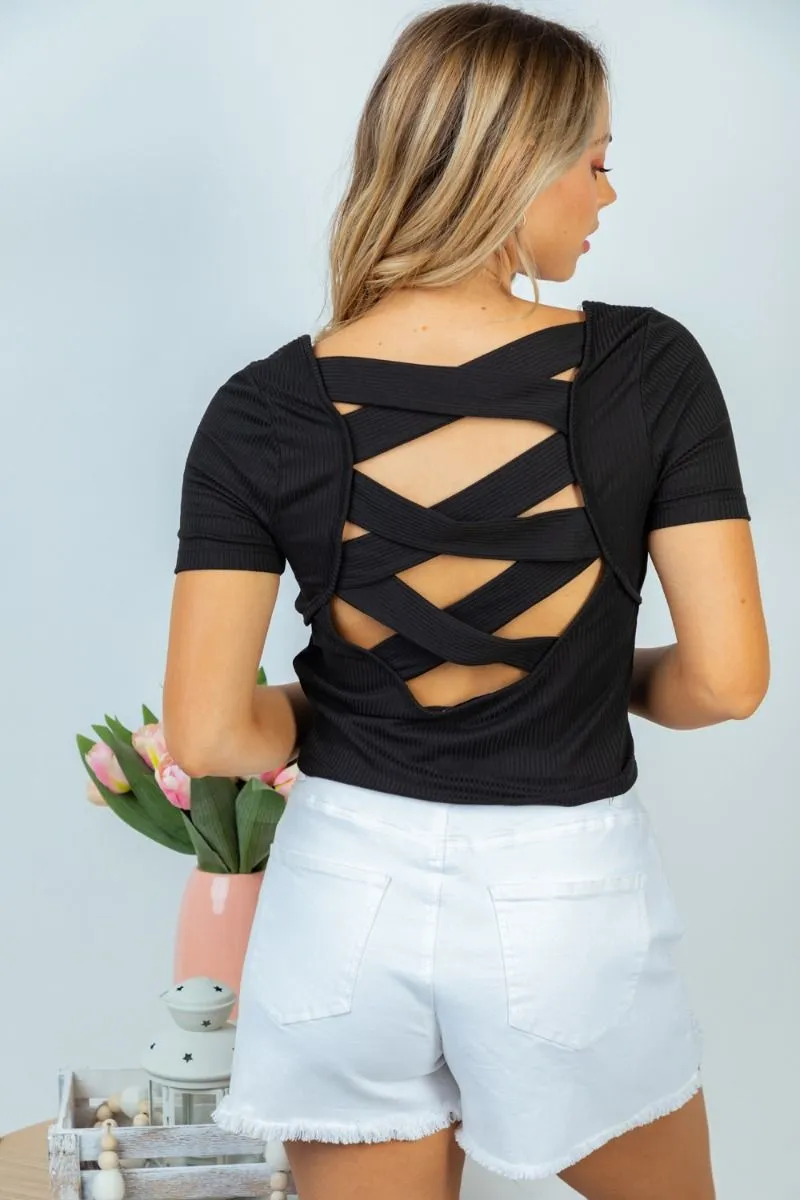 THE CRISS CROSS TOP