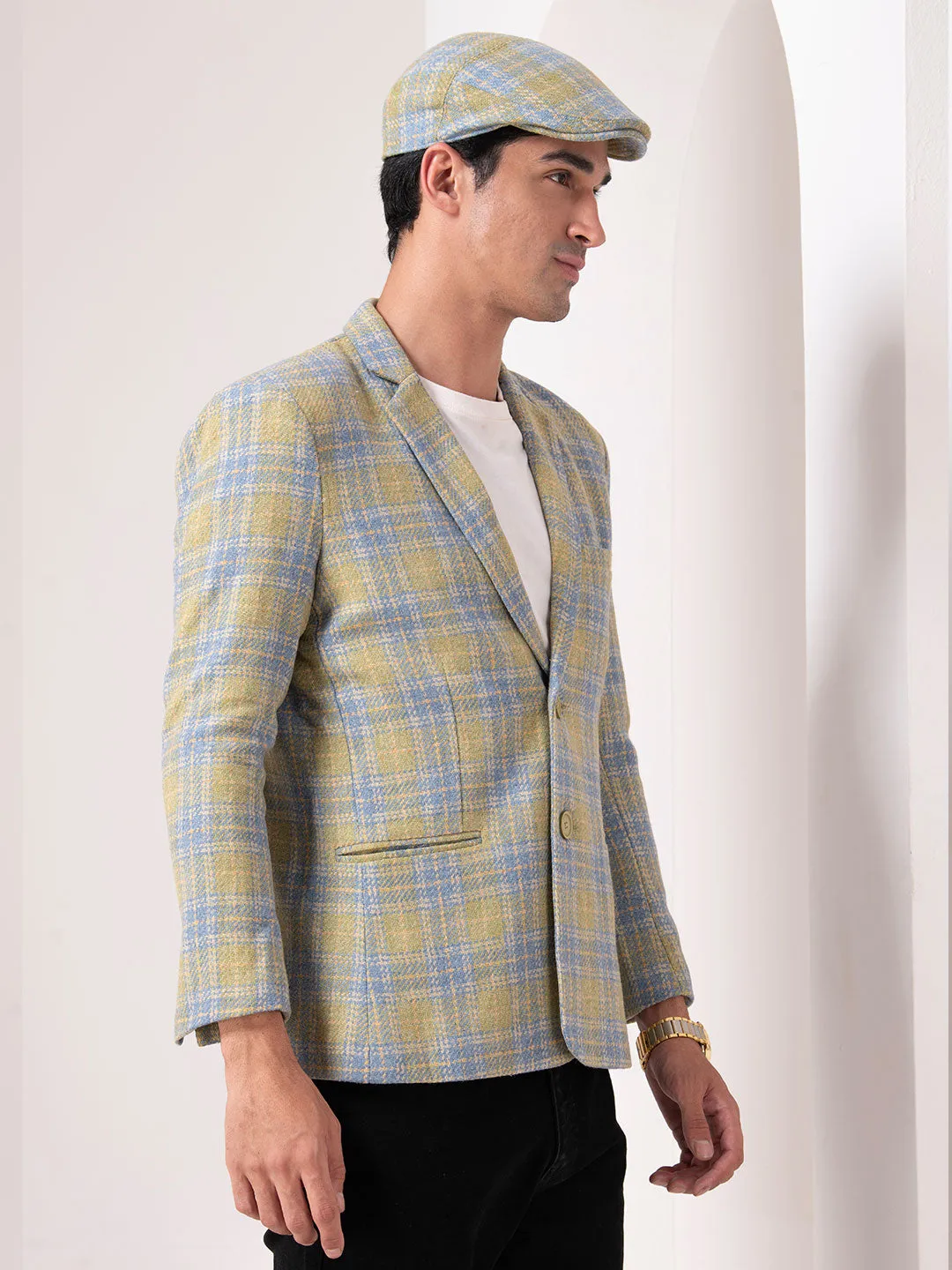The Henley Blazer With Cap