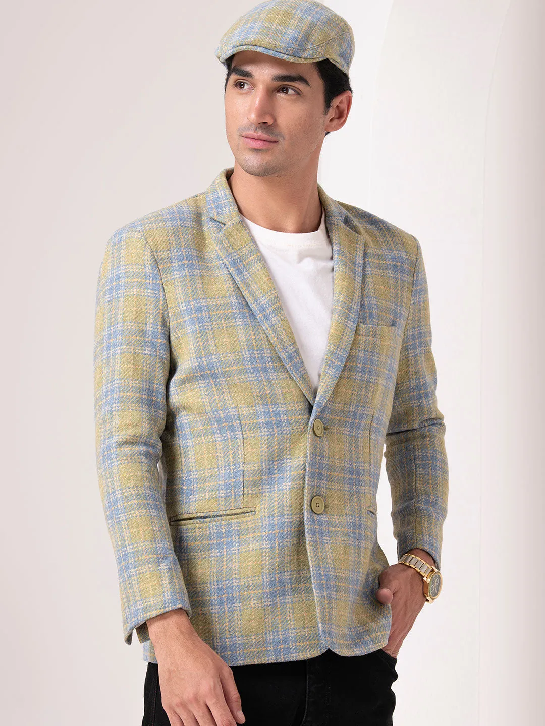 The Henley Blazer With Cap