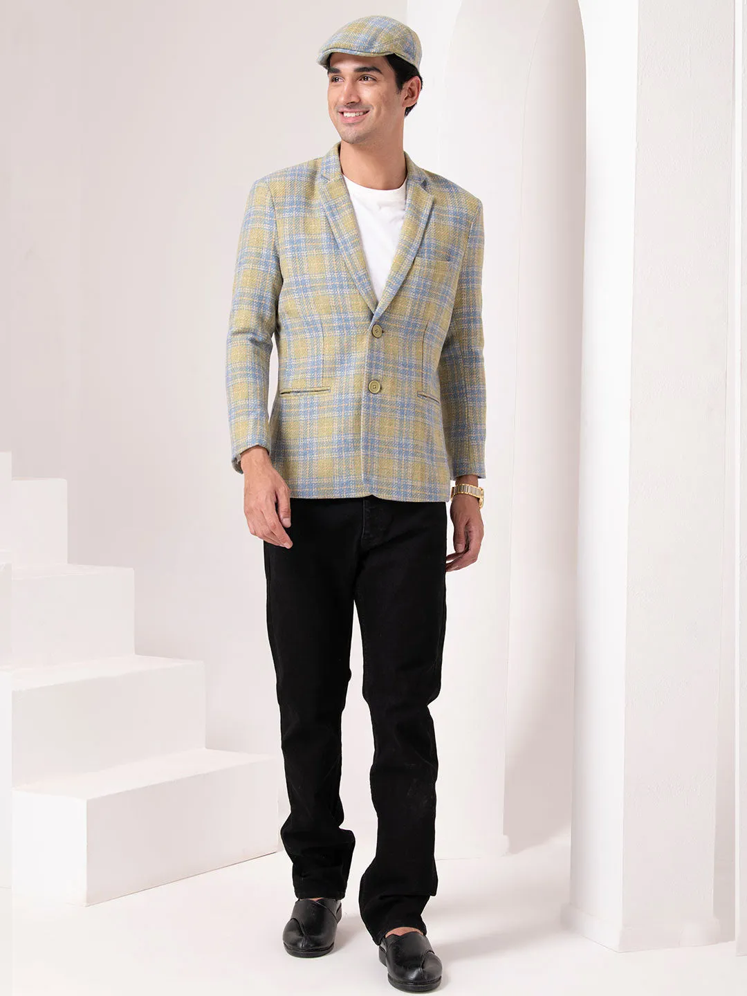 The Henley Blazer With Cap