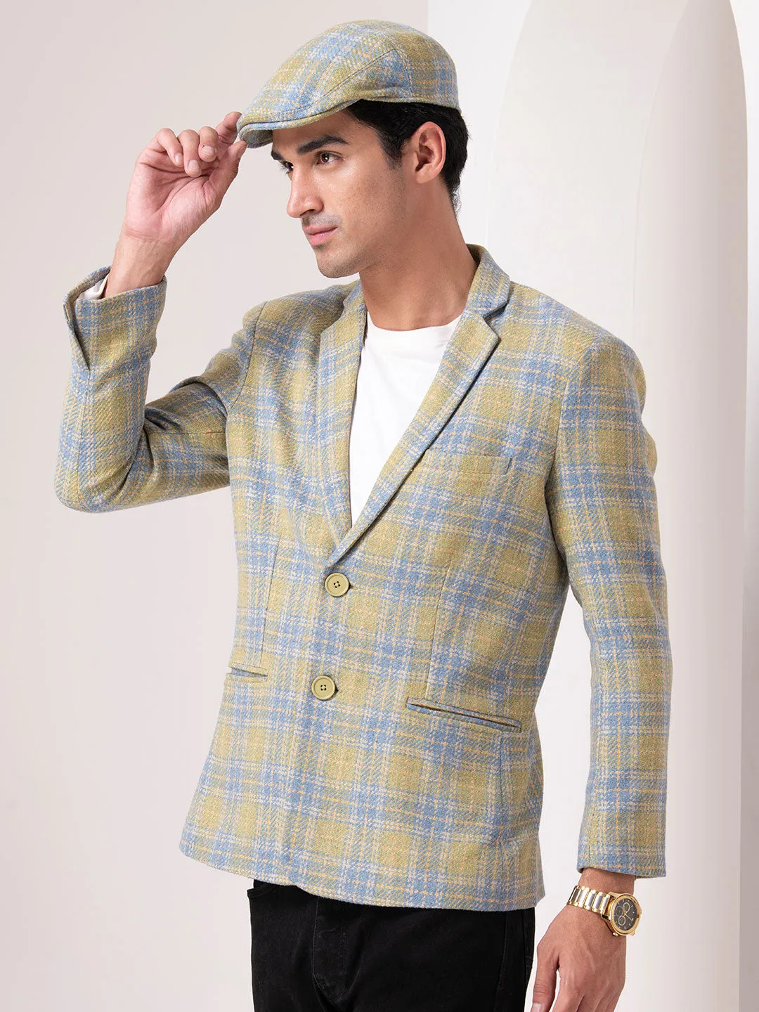The Henley Blazer With Cap