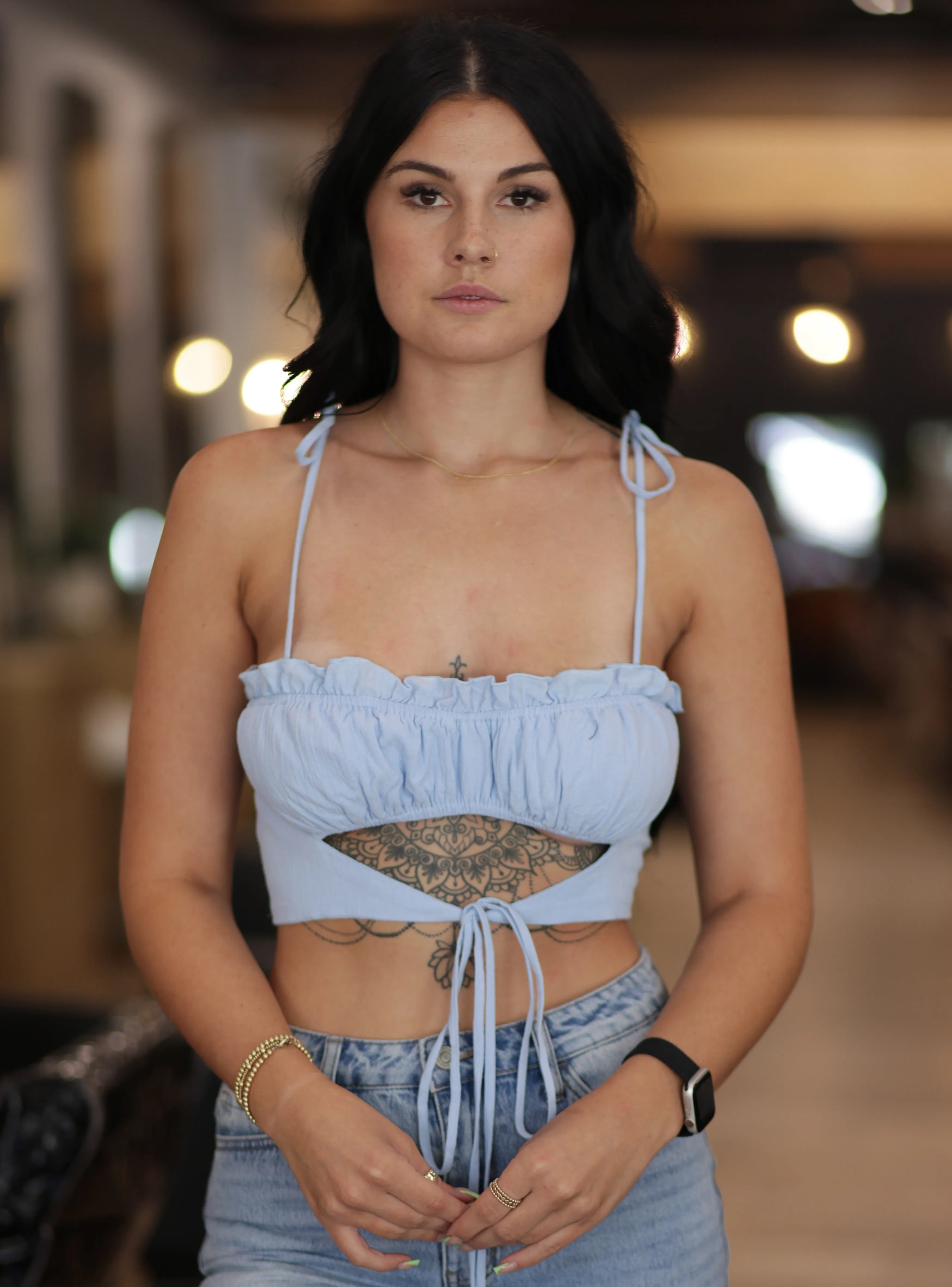 Tie-Up Crop Top - More Colors!