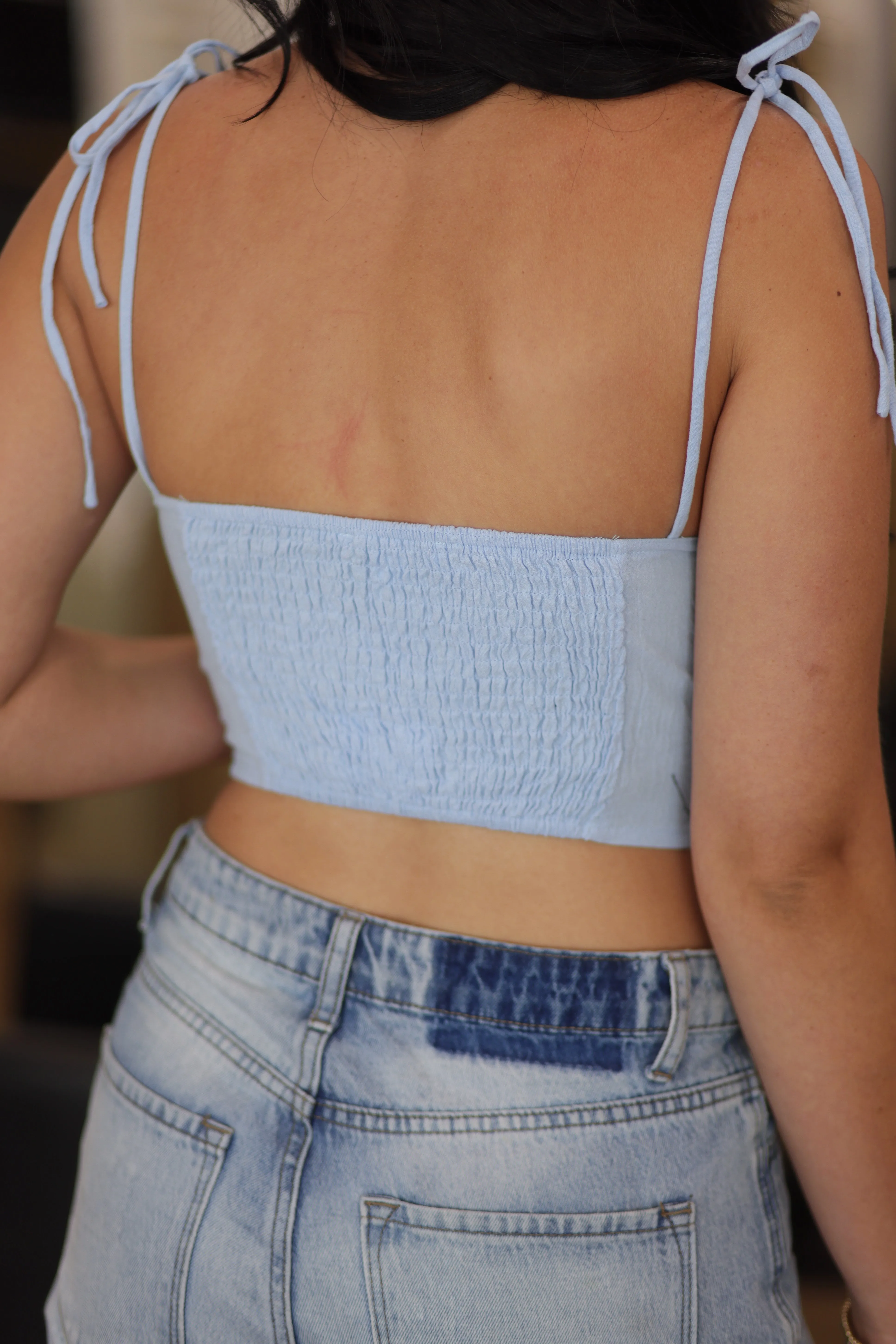 Tie-Up Crop Top - More Colors!