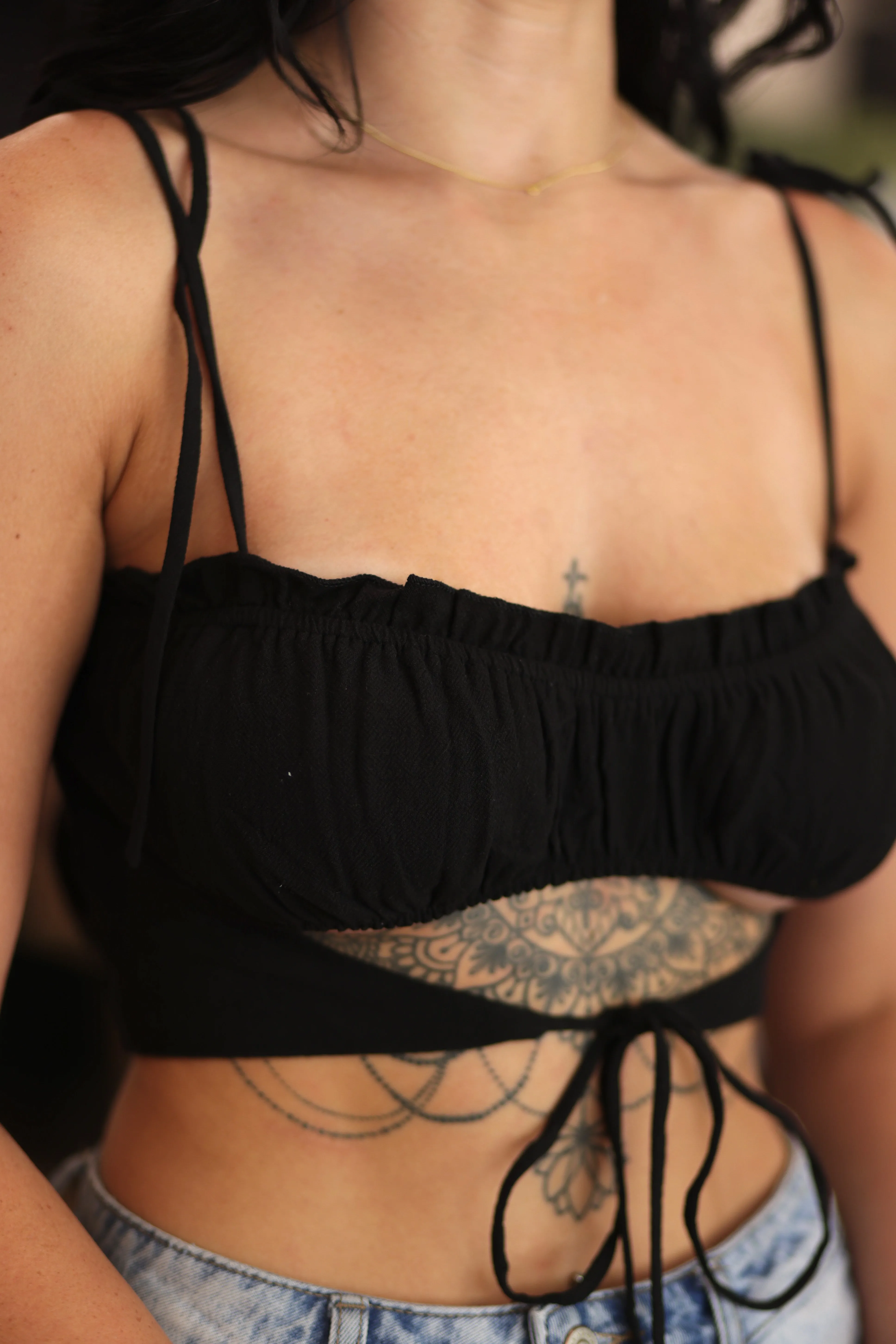 Tie-Up Crop Top - More Colors!
