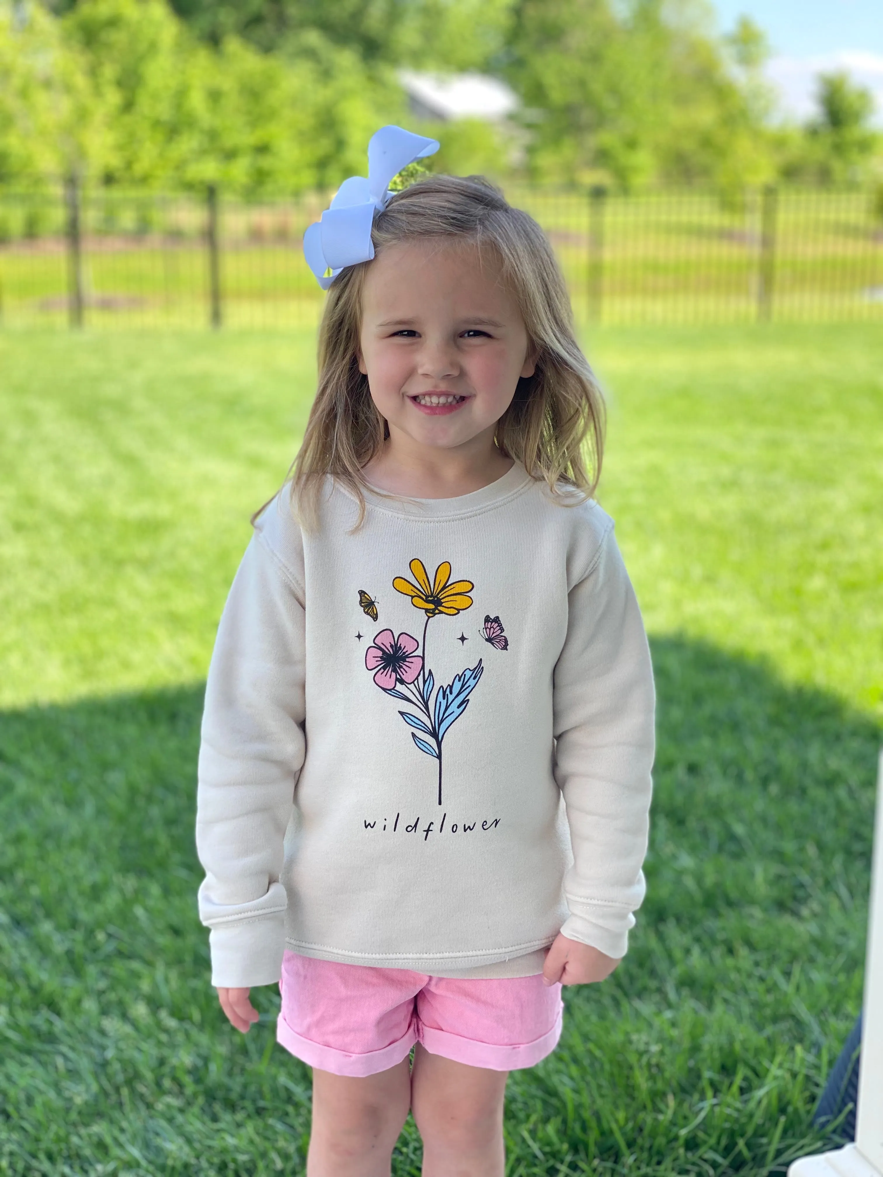 TODDLER Wildflower Graphic Sweatshirt