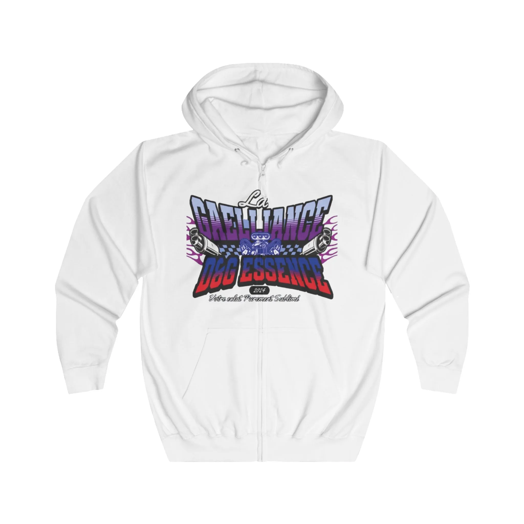 Unisex Full Zip Hoodie