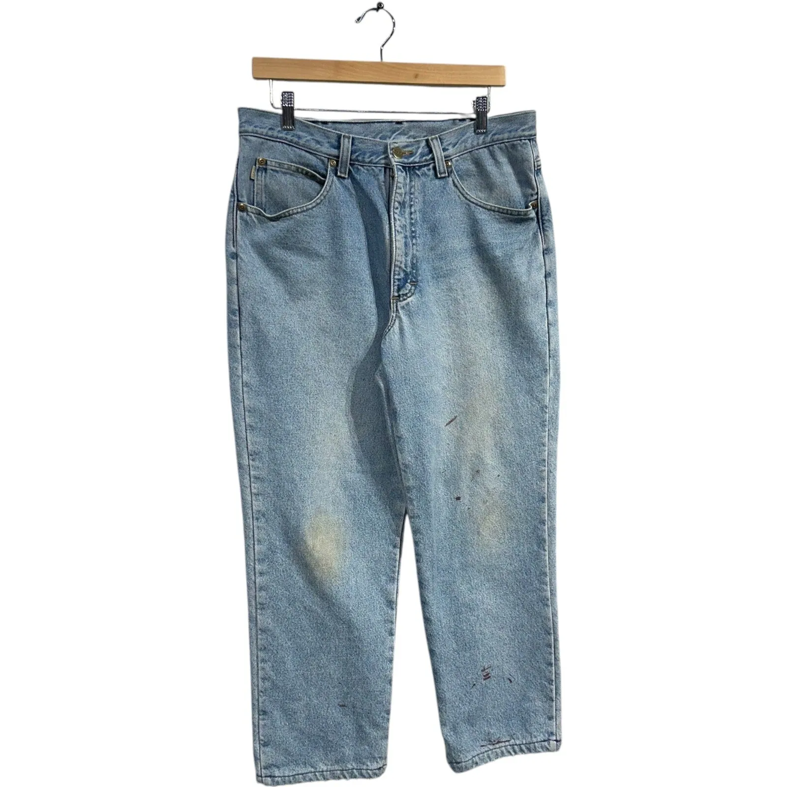 Vintage L.L. Bean Cotton Lined Denim Jeans 32x26