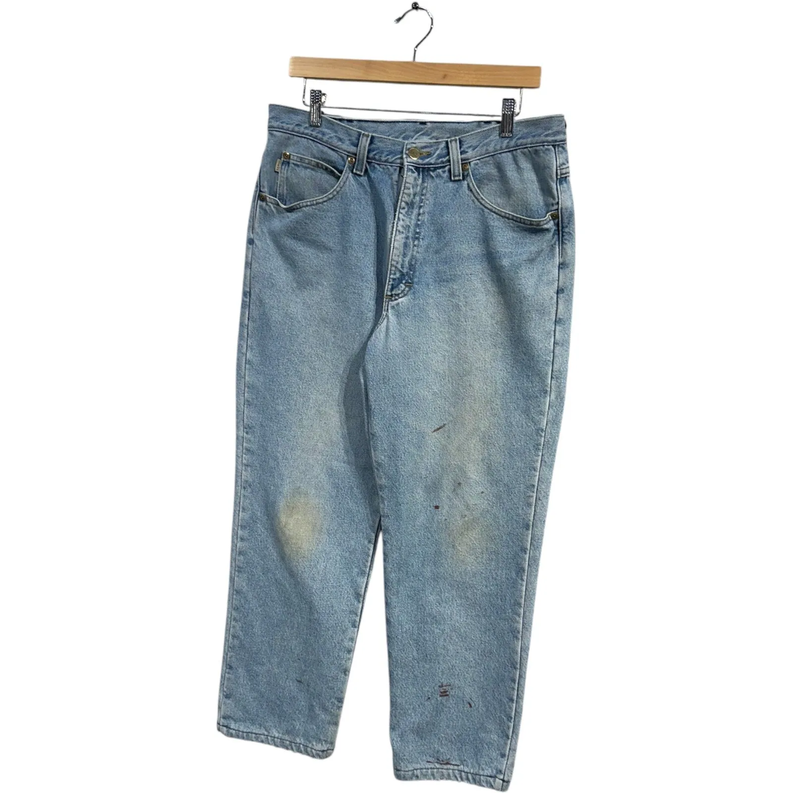 Vintage L.L. Bean Cotton Lined Denim Jeans 32x26