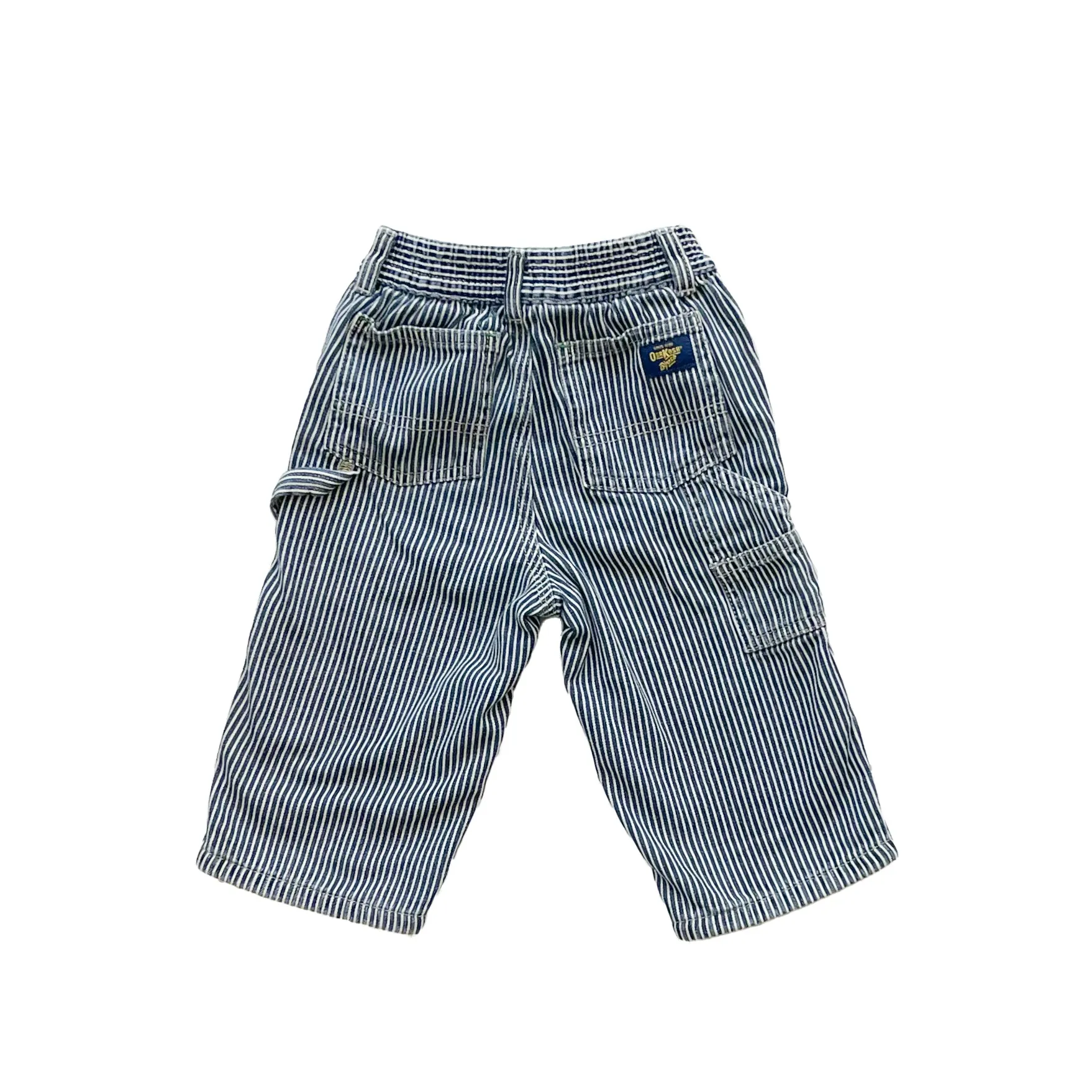 vintage railroad stripe carpenter pants
