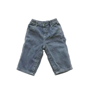 vintage railroad stripe carpenter pants