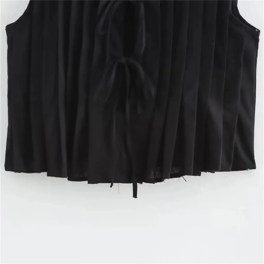 Women's Round Neck Sleeveless Camisole Top
