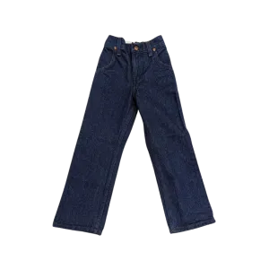 Wrangler Kid's Cowboy Cut Elastic Back Blue Jeans